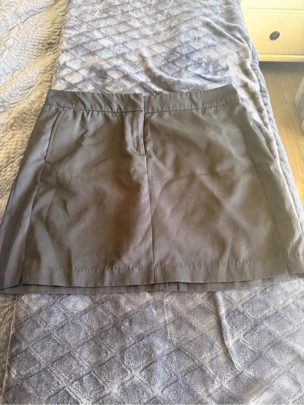 IZOD Classic Black Mini Skort